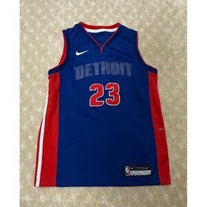 Nike NBA Jersey Boys' M (10-12) Detroit Pistons Blake Griffin #23 Blue Swingman